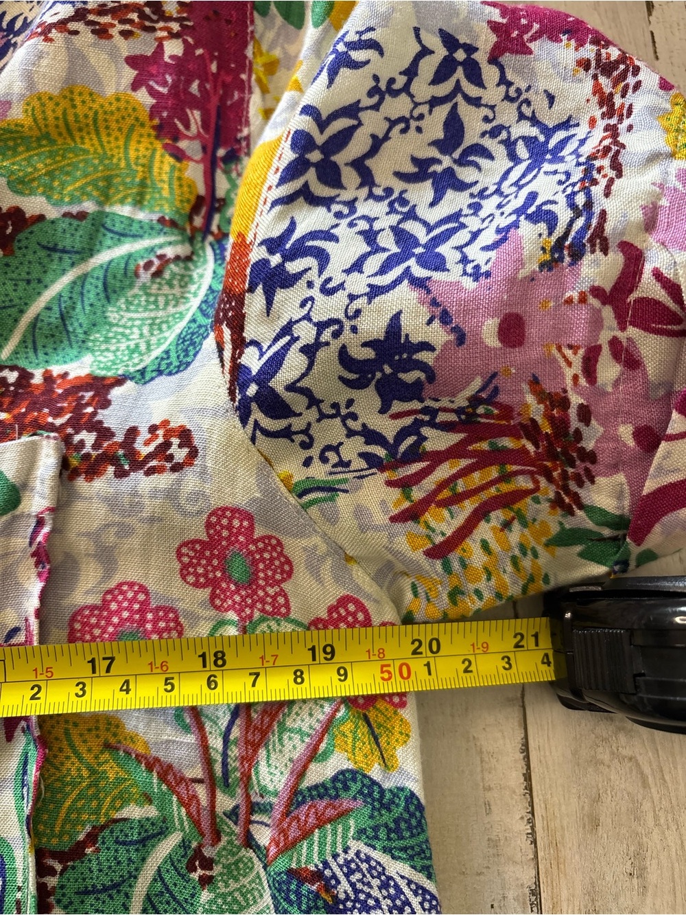 Maeve Anthropologie Linen Classic Surf Shirt Novelty Lemon Vacation Cover Up XS - Picture 11 of 12